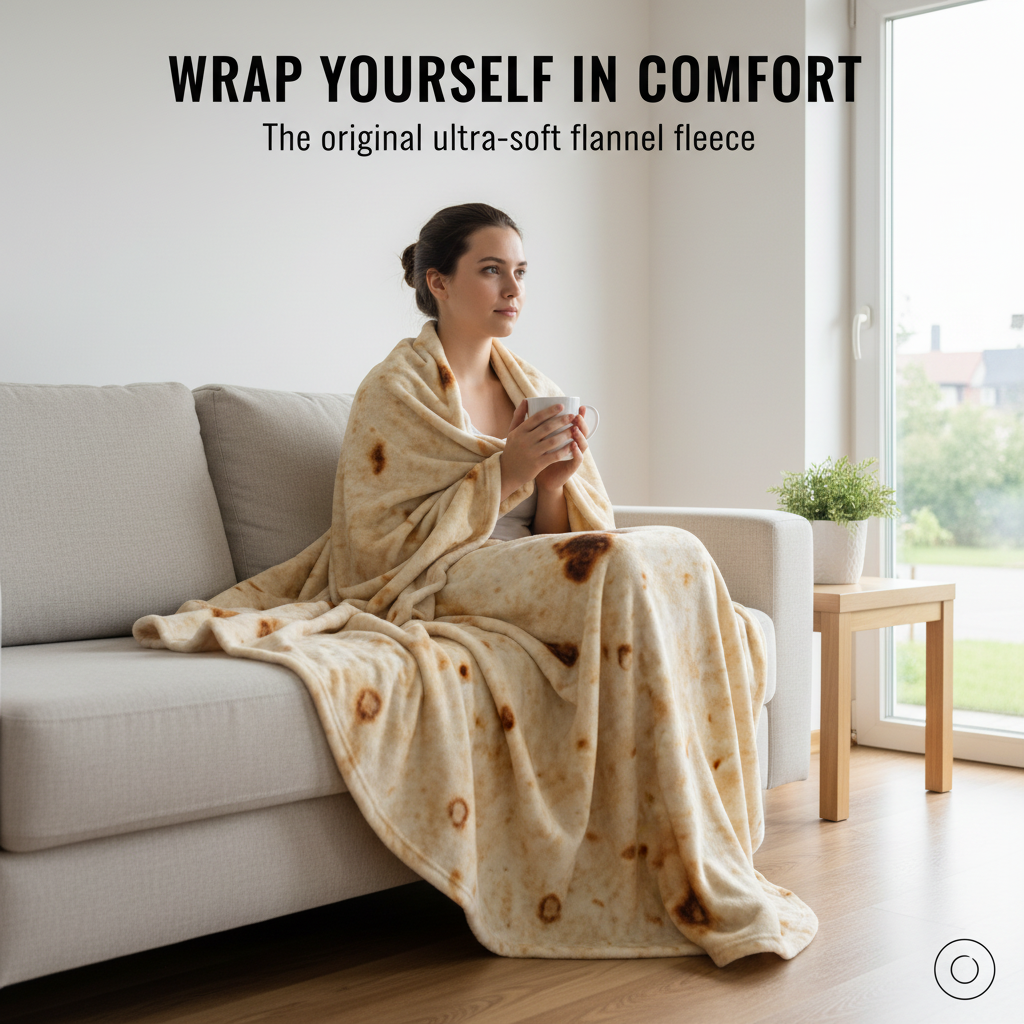 Single Sided Burrito Blanket