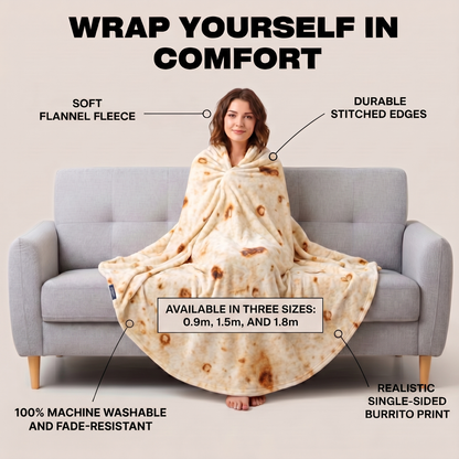 Single Sided Burrito Blanket